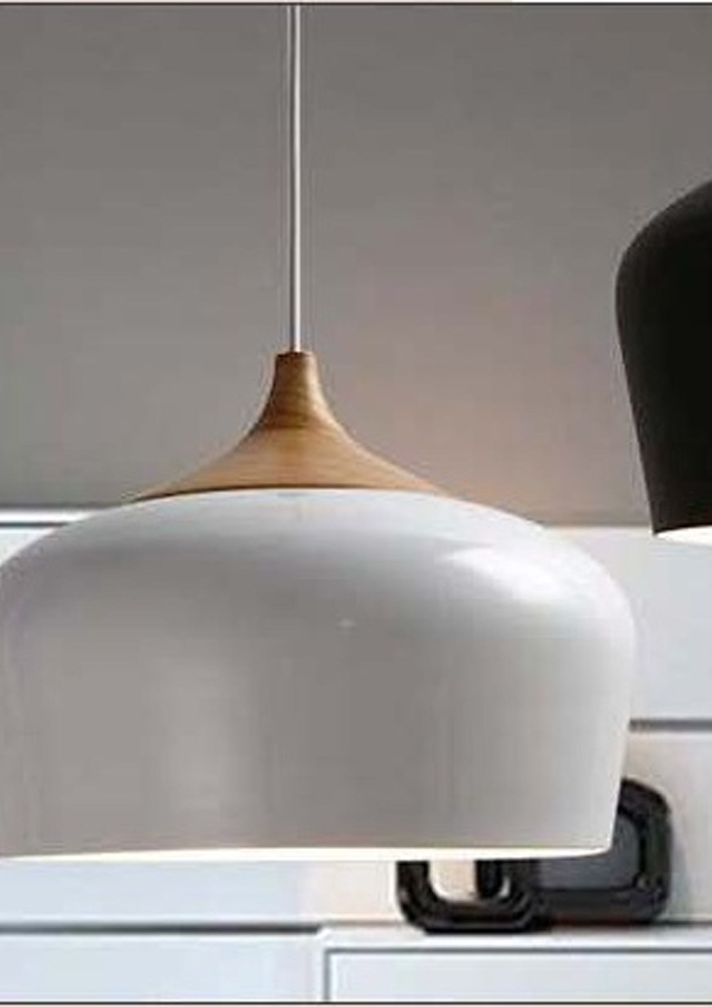 Beyond Lights - White Pendant Lamp- GL